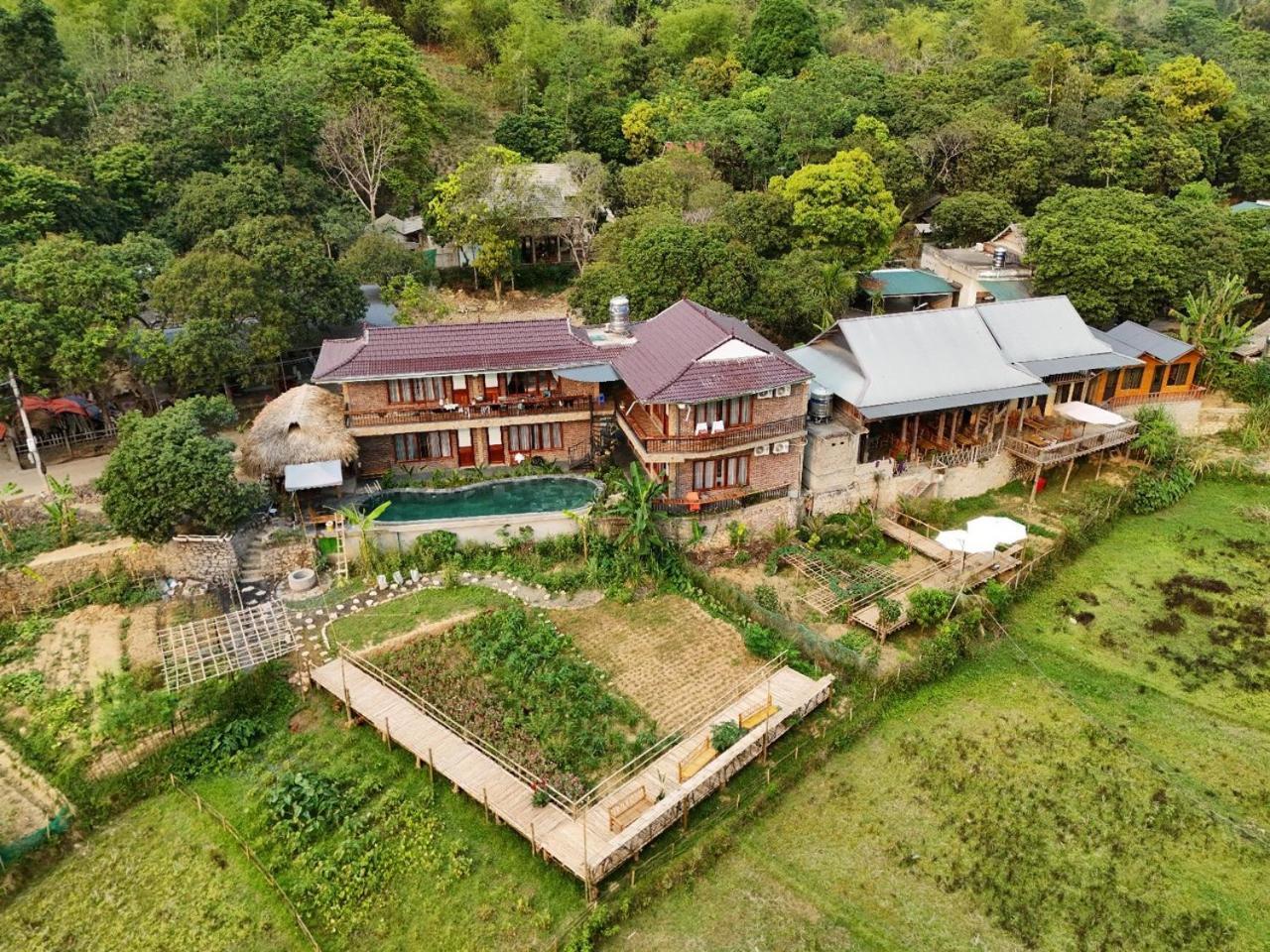 Peaceful Maichau Homestay Mai Châu Bagian luar foto