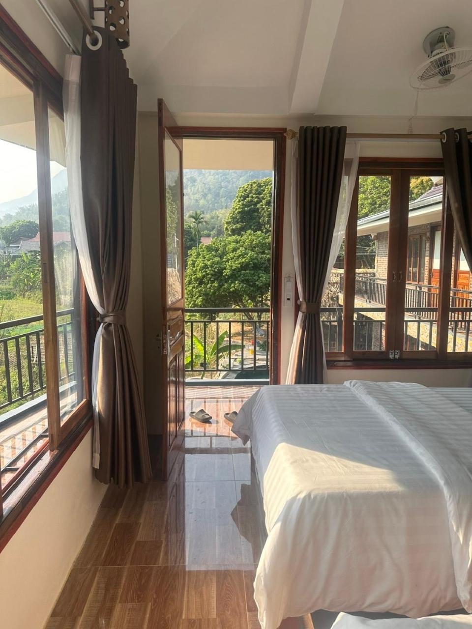 Peaceful Maichau Homestay Mai Châu Bagian luar foto