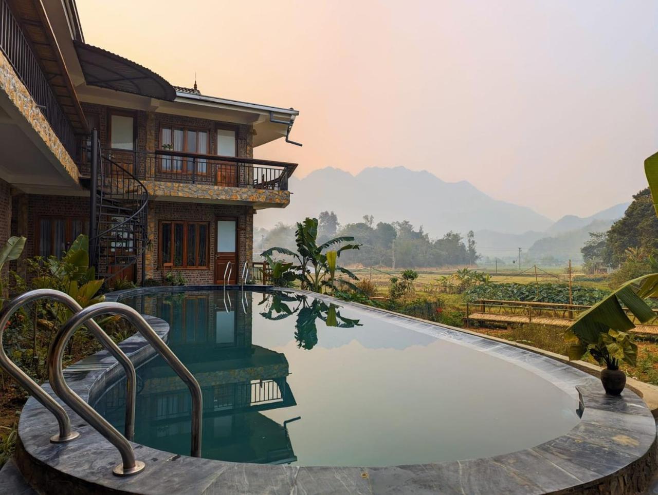 Peaceful Maichau Homestay Mai Châu Bagian luar foto