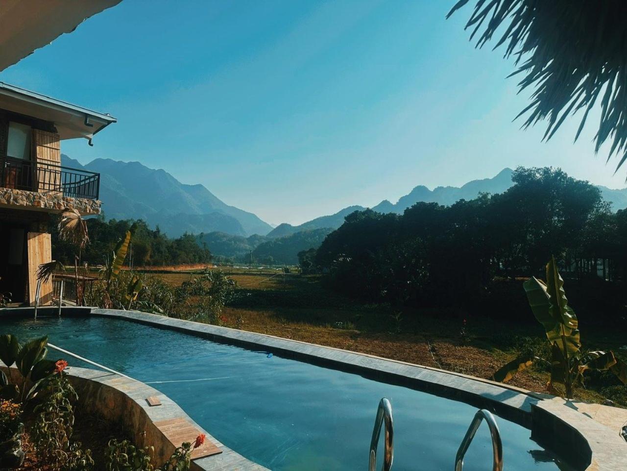 Peaceful Maichau Homestay Mai Châu Bagian luar foto